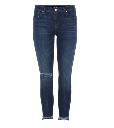 J Brand Low-rise Cropped Jeans In Disguise Destruct