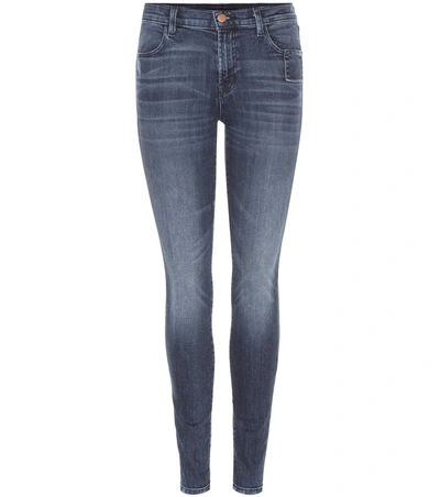 J Brand Mid-rise Skinny Jeans In Goee