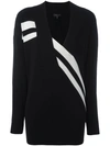 RAG & BONE contrast sweatshirt,ТОЛЬКОСУХАЯЧИСТКА