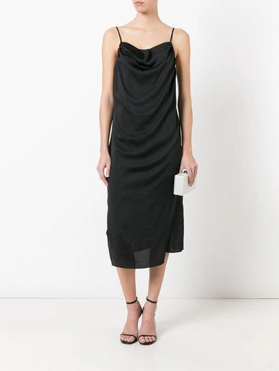 Shop Iro Midi Cami Dress - Black