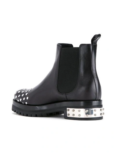 Shop Alexander Mcqueen Mod Boots In Black