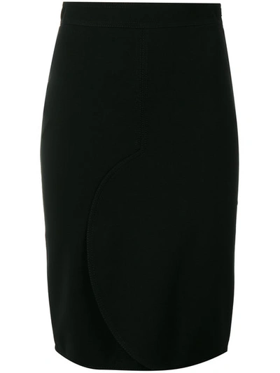 Givenchy Black Pencil Skirt