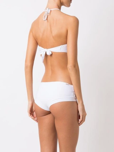 Shop Amir Slama 'top' Bikini Set - White