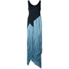 GALVAN fringed long dress,70101