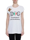 DOLCE & GABBANA Printed Cotton T-shirt,F8I78ZHP7KIHWB80
