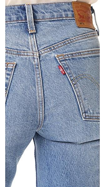 levi's 501 skinny post modern blues