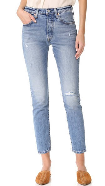 post modern blues 501 stretch skinny jeans