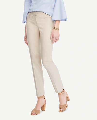Shop Ann Taylor The Crop Pant - Kate Fit In Pearl Blush