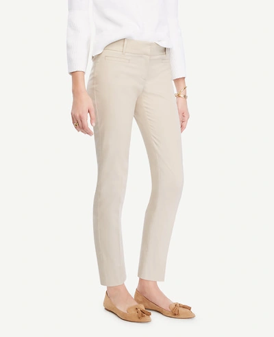 Shop Ann Taylor The Crop Pant - Devin Fit In Pearl Blush