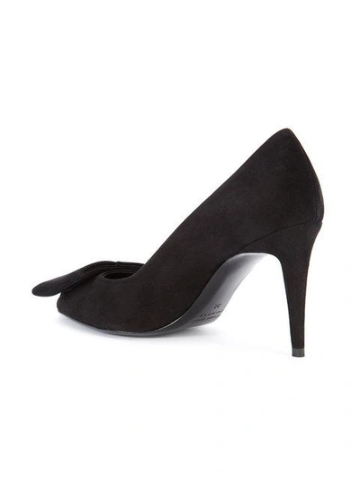Pierre Hardy Black Suede Obi Heels