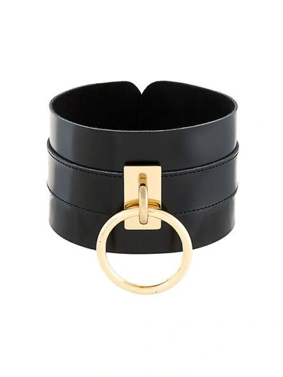 Shop Manokhi Kimia Choker In Black