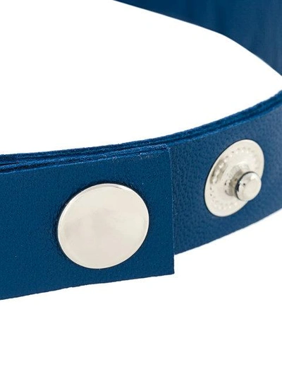 Shop Manokhi Marla Choker In Blue