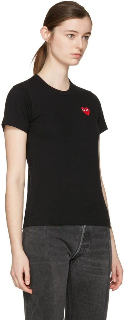Comme Des Garçons Play Black Heart Patch T-shirt | ModeSens