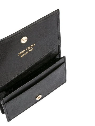 Shop Jimmy Choo Nello Star Stud Wallet