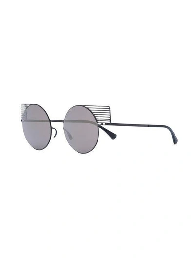 Shop Mykita Round Frame Sunglasses