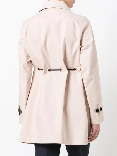 Shop Moncler Galette Coat In Pink