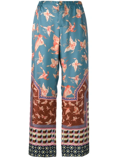 F.r.s For Restless Sleepers Multiple Patterns Straight Trousers | ModeSens