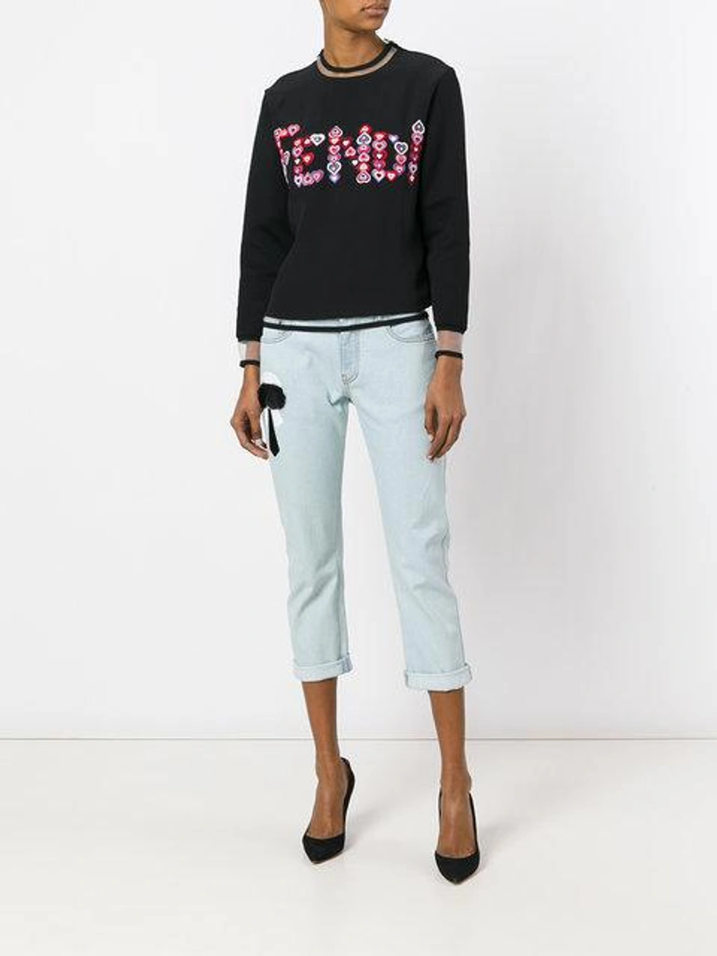Fendi Carlito Boyfriend Jeans ModeSens