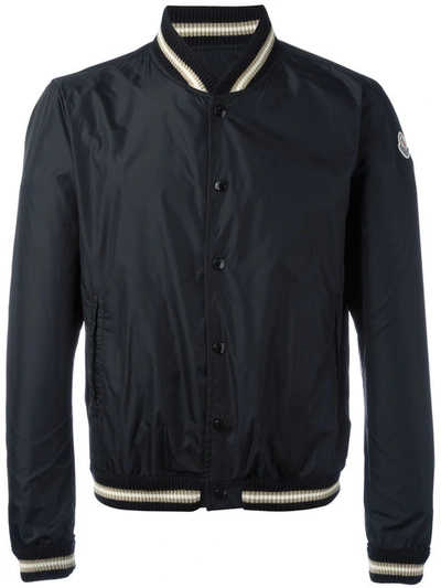 Moncler Dubost Black Shell Bomber Jacket | ModeSens