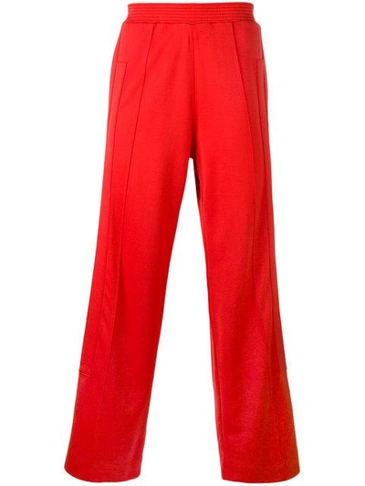 Shop Givenchy Relaxed Jogging Trousers In Red