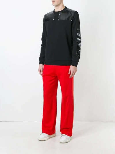 Shop Givenchy Relaxed Jogging Trousers In Red