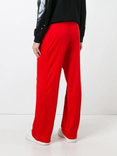 Shop Givenchy Relaxed Jogging Trousers In Red