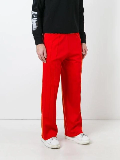 Shop Givenchy Relaxed Jogging Trousers In Red