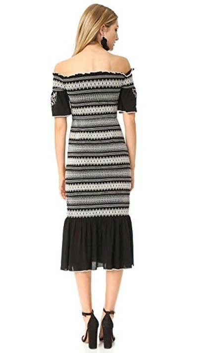 Shop Rachel Zoe Nicolette Dress In Black