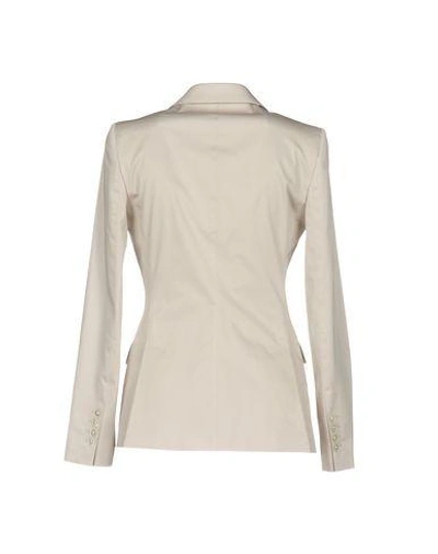 Shop Dolce & Gabbana Sartorial Jacket In Ivory