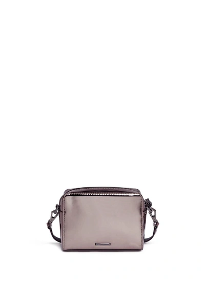 Shop Rebecca Minkoff 'm.a.b' Mirror Leather Camera Bag