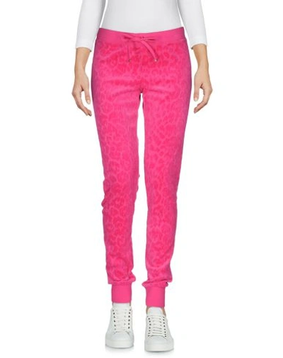 Juicy Couture Casual Trouser In Fuchsia