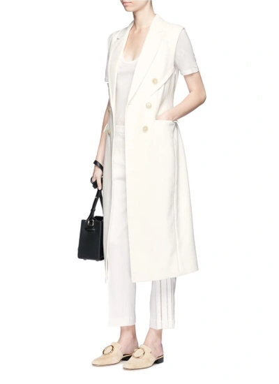 Shop 3.1 Phillip Lim / フィリップ リム Sculpted Waist Double Breasted Sleeveless Coat