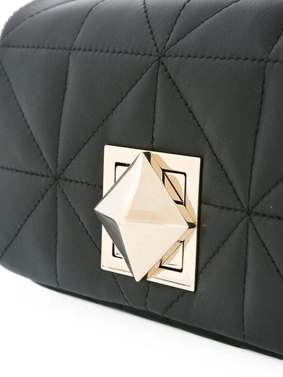 Shop Sonia Rykiel Chain Strap Shoulder Bag In Black