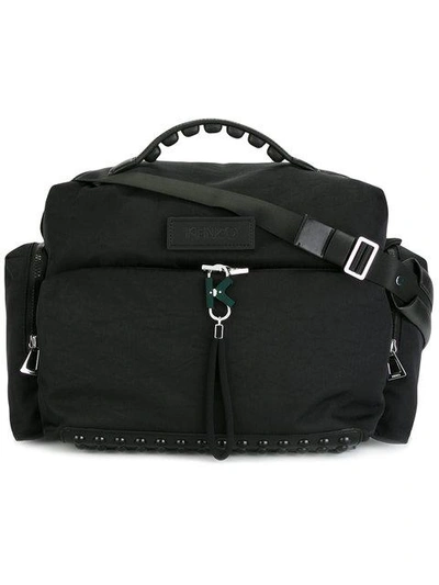 Shop Kenzo Tarmac Shoulder Bag - Black