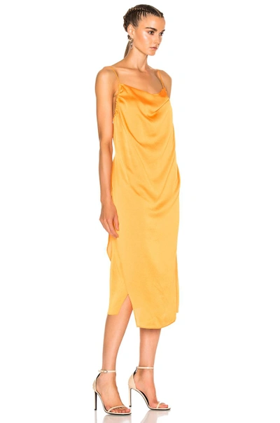 Shop Iro Altara Dress In Sunflower