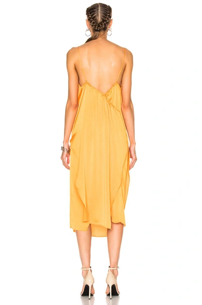 Shop Iro Altara Dress In Sunflower