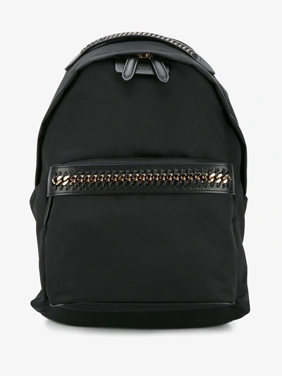 Shop Stella Mccartney Falabella Go Backpack In Black