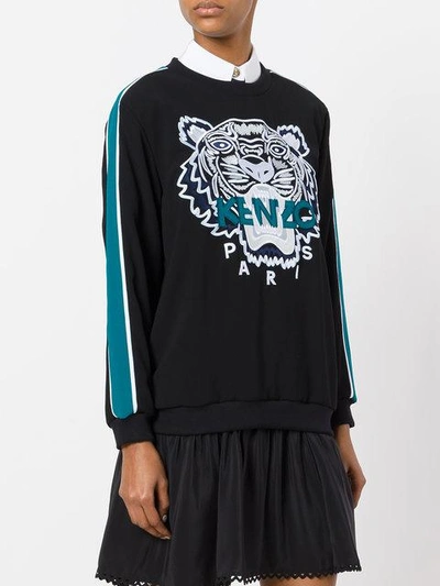 Shop Kenzo Tiger Sweatshirt - Black