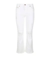ROBERTO CAVALLI Cropped Distressed Jeans
