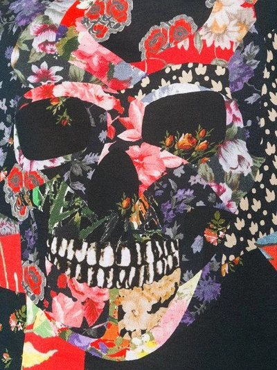 Shop Alexander Mcqueen Floral Skull Tablecloth Tank Top