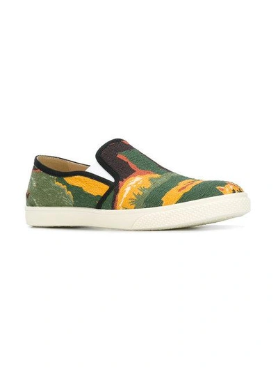 Shop Stella Mccartney Bosco Slip-on Sneakers - Multicolour