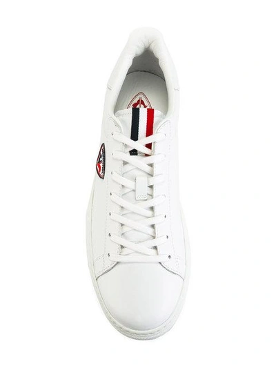 Shop Rossignol Lateral Patch Sneakers In White