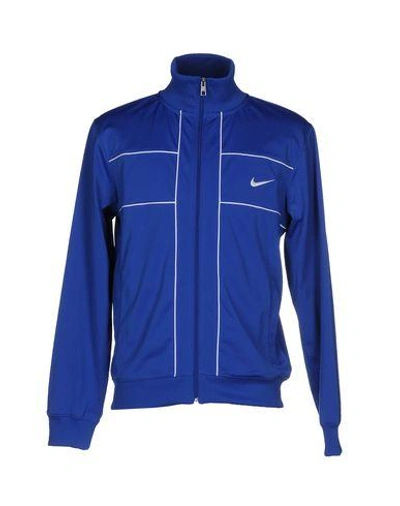 Shop Nike Sweatshirts In Blue