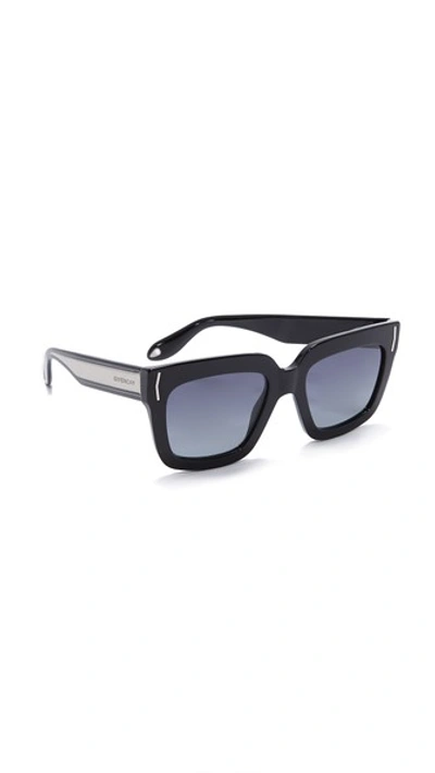 Givenchy Square Sunglasses In Black/grey