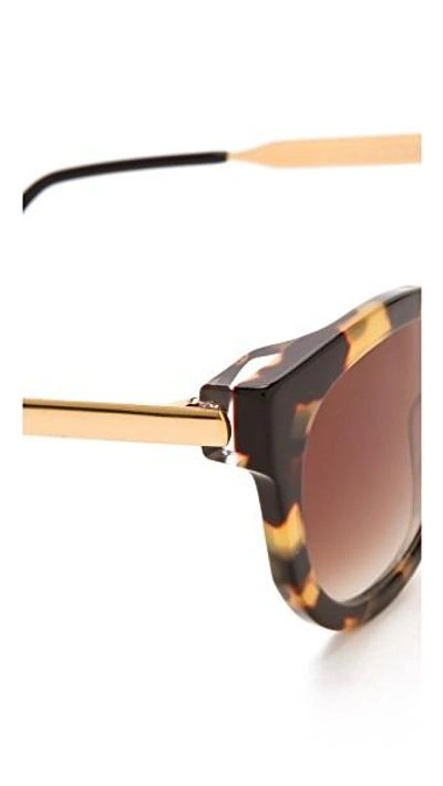 Shop Thierry Lasry Lively Sunglasses In Tokyo Tortoise