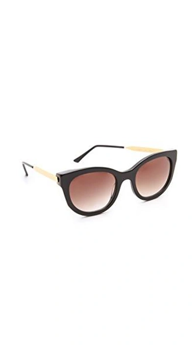 Shop Thierry Lasry Lively Sunglasses In Black