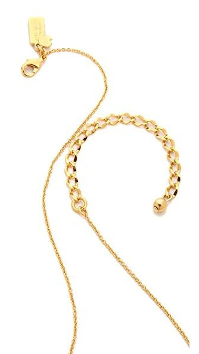 Shop Kate Spade Letter Pendant Necklace In A