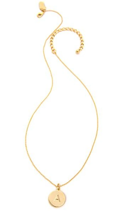 Shop Kate Spade Letter Pendant Necklace In A