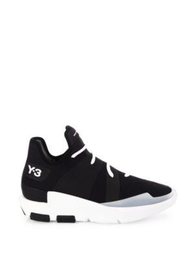 Shop Y-3 Noci Low-top Sneakers In Black