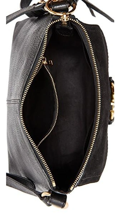 Shop See By Chloé Joan Shoulder Bag In Black